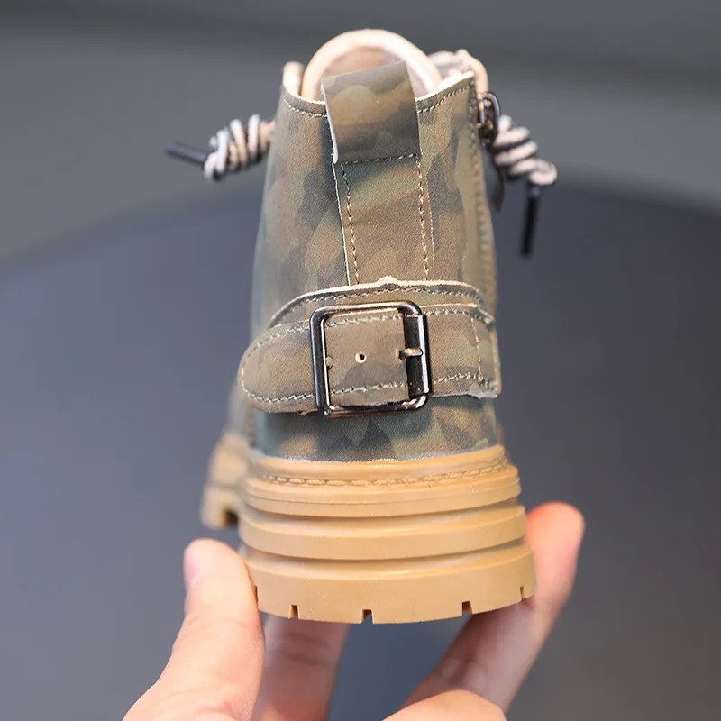 Рисунок 5 - Детские модные камуфляжные ботинки