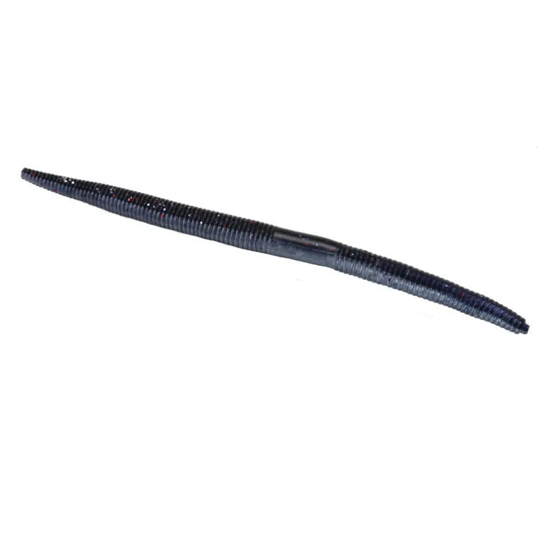 Angelköder, Schraubgewinde, langer Nudelwurm, weicher Köder, 14 cm, 8 g, einzelne zweifarbige, verrückte Kunstköder, Lot 8 Stück, Ausverkauf – Detail 4