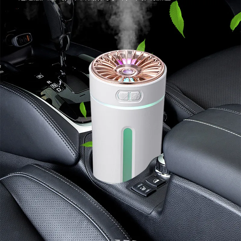 1pcs small silent portable USB car aromatherapy humidifier Colorful night light air humidifier