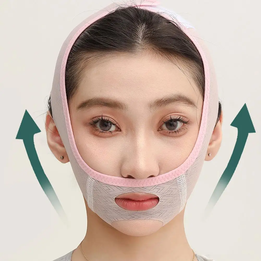 1PC Full Face Lift Sleeping Mask 3D Reusable Breathable Women Shaper Beauty V Removal Face-lift Slimming Wrinkle Bandage To G1D1 3d reusable breathable beauty women anti wrinkle mask slimming bandage v shaper full face lift sleeping mask