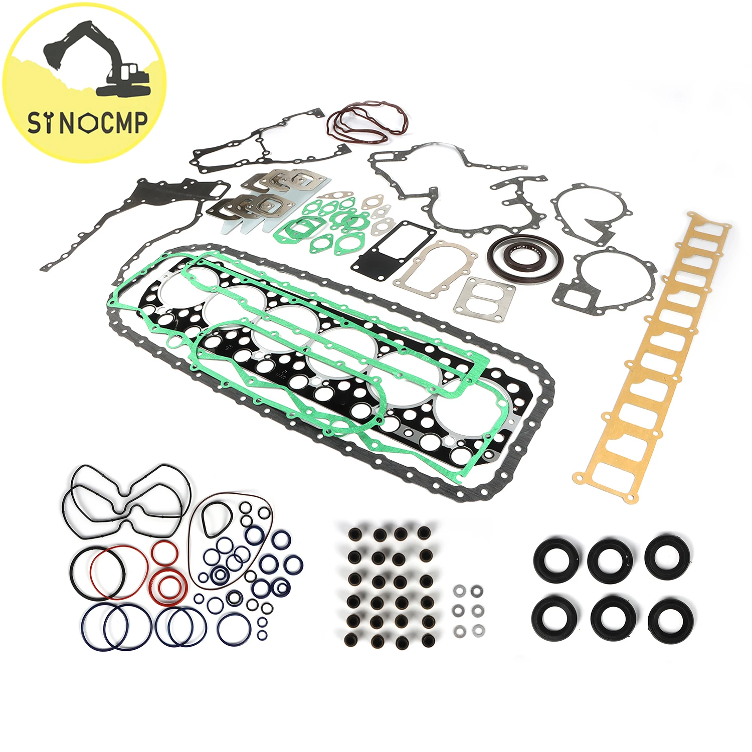 24V1SETRebuildingGasketKitsforNissanExcavatorPartsFE6TFE6