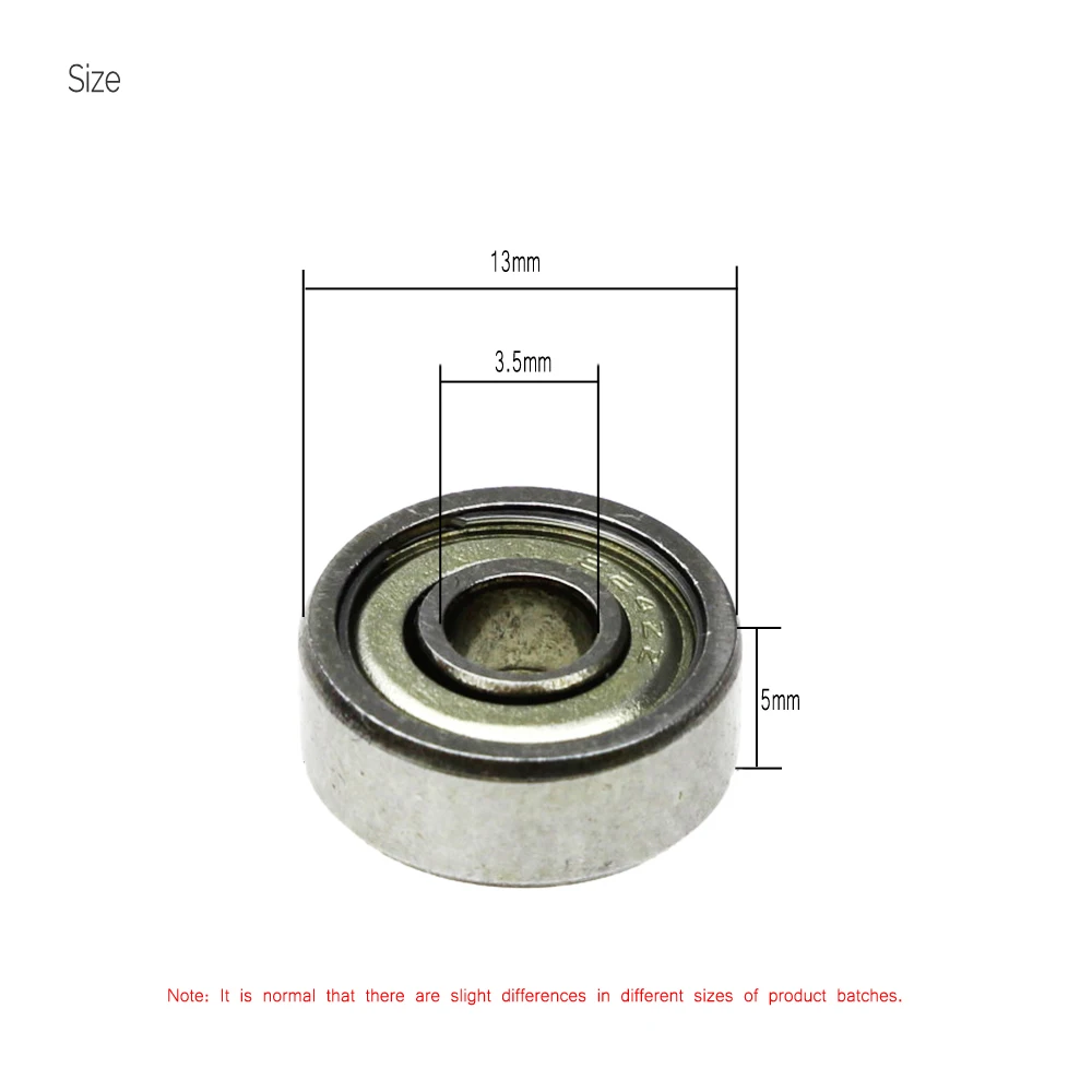 10PCS/LOT 624 624Z 624ZZ Ball Bearing 4*13*5mm Chrome Steel Bearing