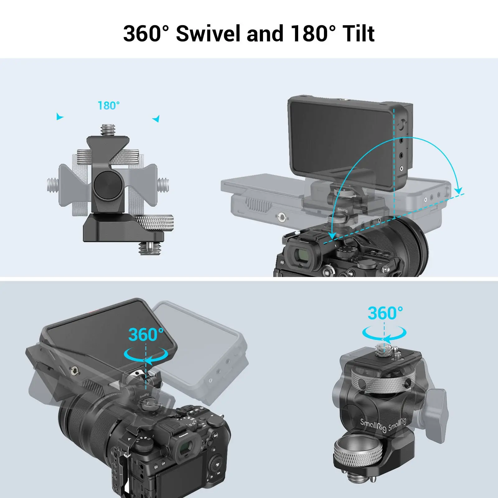 Monitor camera mount best sale