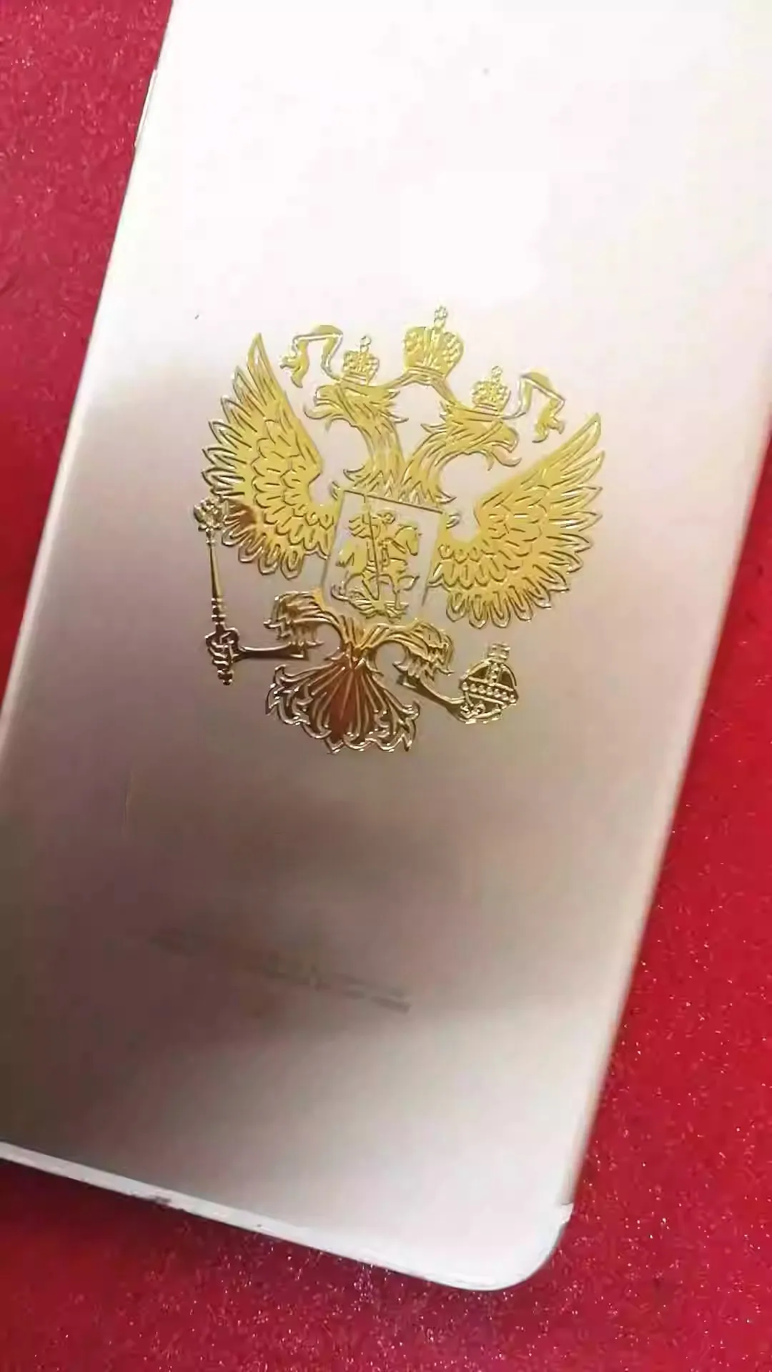 Decorative stickers self adhesive stickers custom stickers Russian personality car sticker double head eagle metal sticker car mobile phone computer