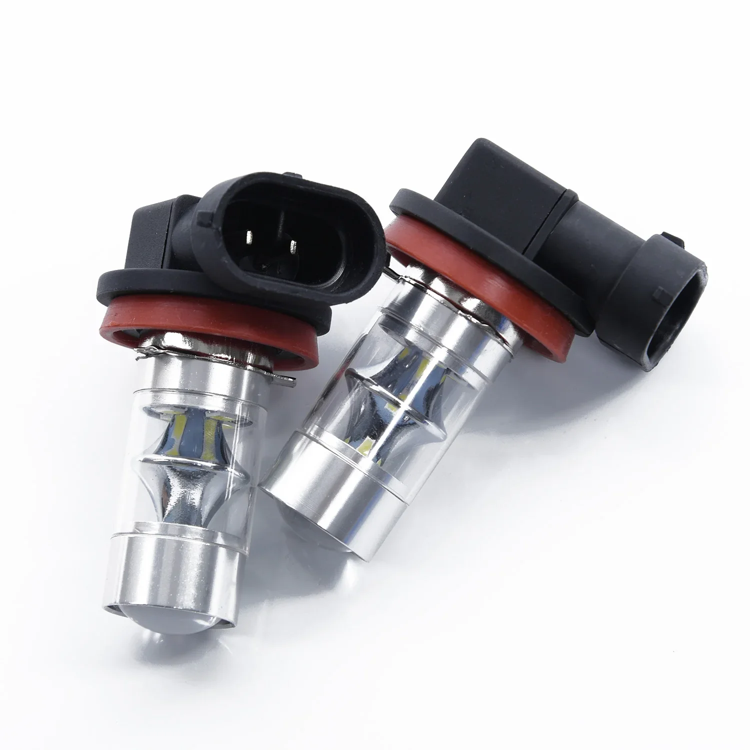 실용적인 유용한 자동차 전구, H11 H8 2323 화이트 6000K -6500K 600LM 액세서리, 운전 LED 안개등 세트