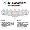 550ml Wood Color USB Aroma Diffuser, Essential Oil Diffuser with 7 Color LED Lights & Remote Control, USB Powered Air Humidifier 5