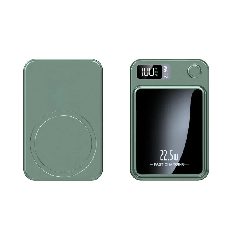 22.5W Super Fast Power Bank Portable Compact Digital Display 10000mAh Magnetic Wireless Magsafe Mobile Power Supply 3
