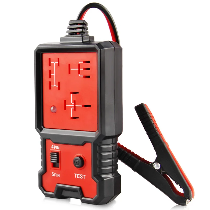 Professional Relay Tester 12V Car Relay Tester Electronic Voltage 4 Pin 5 Pin Universal For Cars Auto Battery Checker