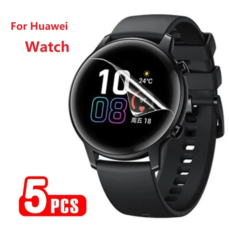 

Soft Protective Film On For Huawei Watch GT 2 42MM 46MM Hydrogel Film Screen Protector Not Glass For GT 2 Pro GT 2e Tpu Film