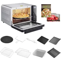 25-Quart Air Fryer Oven & Professional Dehydrator ,Fits 12-Inch Pizza, 11 Accessories and Stainless Steel 2