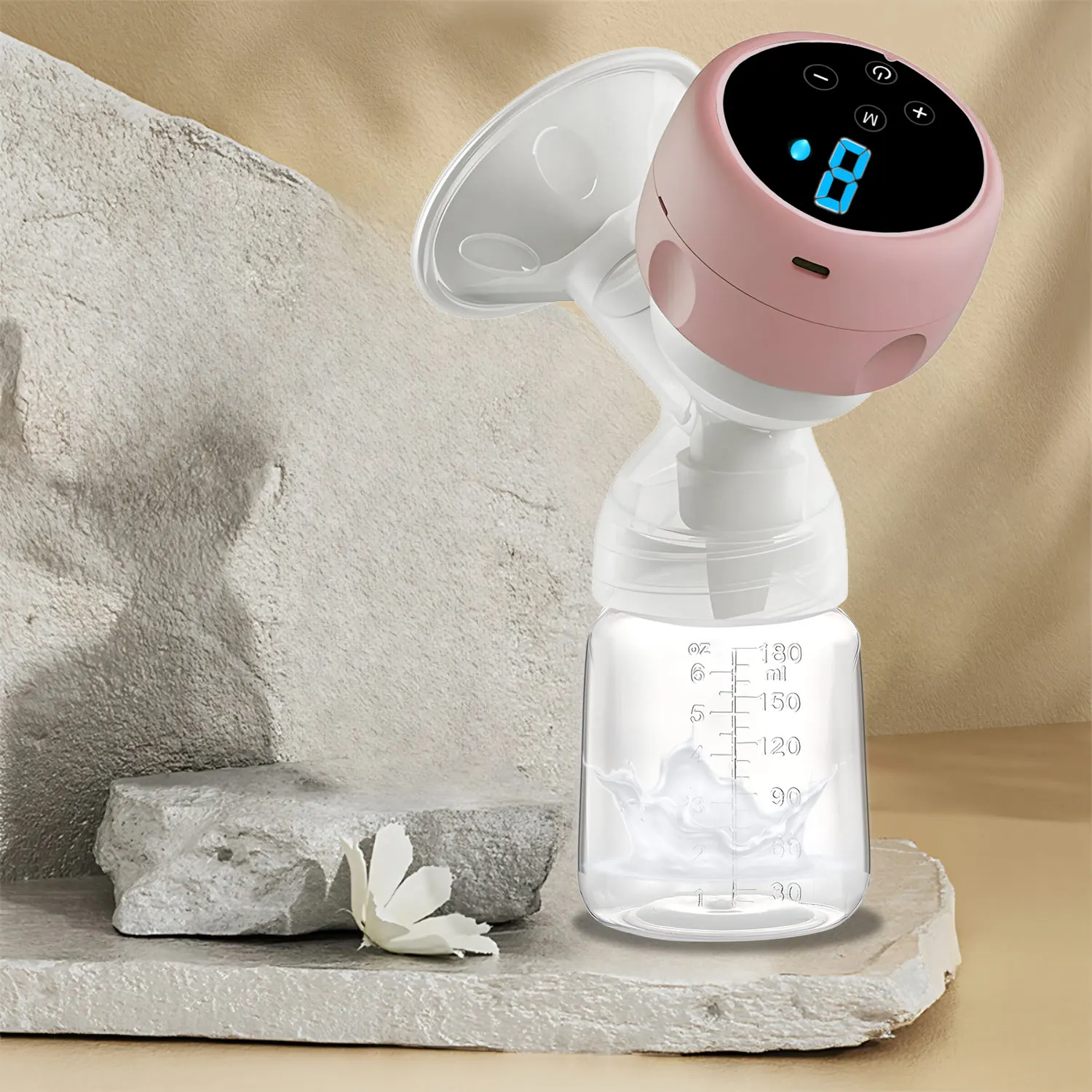 Electric Intelligent Integrated High Suction Pump Milk Postpartum Portable Painless And Silent Breast_voghion.com