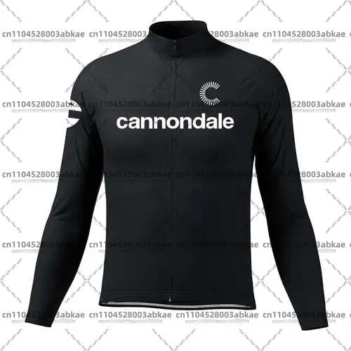 Cannondale Men's Long Sleeve Thin Cycling Jersey Spring and Autumn Anti-UV Mesh Mountain Bike Clothing - Image 2