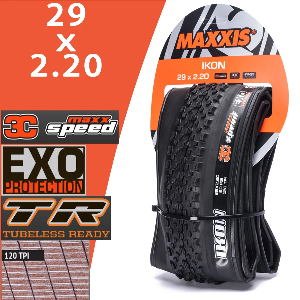MAXXIS IKON MTB 自転車タイヤチューブレスリム 29 27.5 26 29 インチ