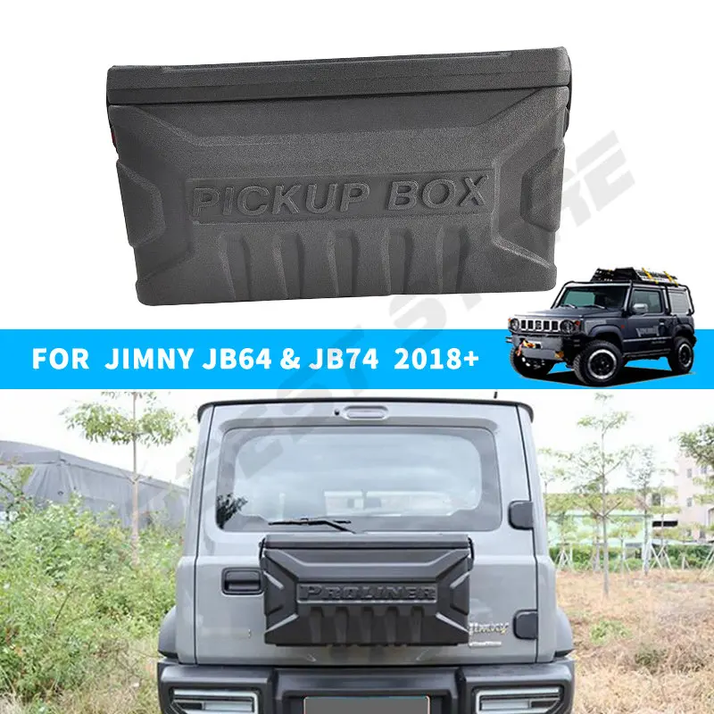 

Ящик для инструментов с задней дверью, внешний ящик для хранения, ящик для задних ворот для Suzuki Jimny JB64 Sierra JB74 JB74W 2019 2020 2021 2022 2023