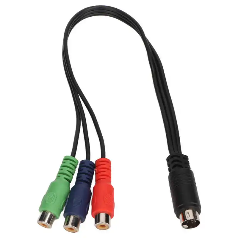 ̴ DIN 9 -3 RCA ̺, ÷  ÷ ̴ DIN 9  -3 RCA  RGB   ̺ 11.8in