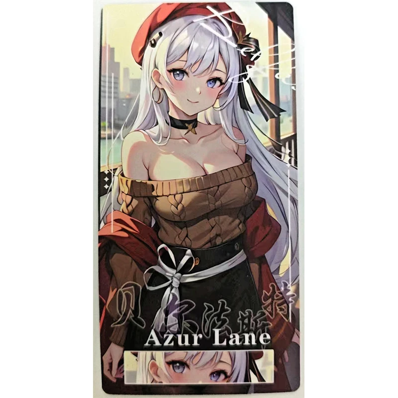 Anime Goddess Story Ganyu Kanroji Mitsuri Kafka Hu Tao Hoshino Ai Collectible Cards Christmas Birthday Gifts Children's Toys