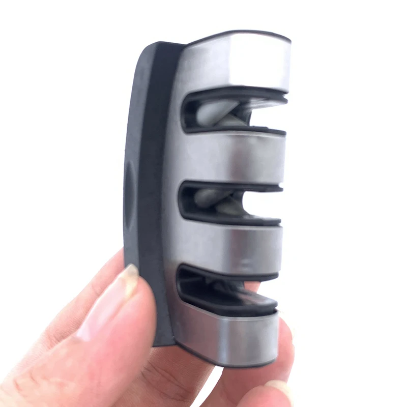 3 Stages Professional Kitchen Knife Sharpener Sharpening Stone Grinder knives Whetstone Tungsten Diamond Ceramic Sharpener Tool knife sharpener kitchen knife sharpener knife sharpening stone diamond sharpening stone