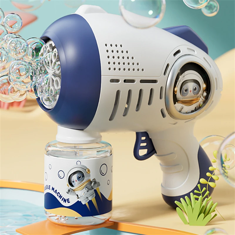 Bubble Gun Electric Spray Bubbles Machine bubble machine automatic