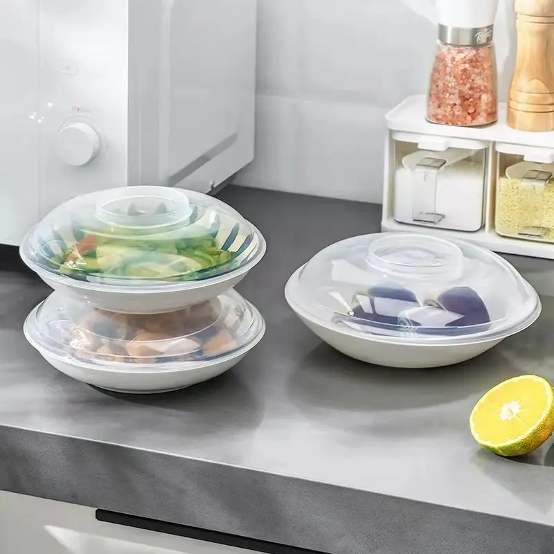 Microwave Oven Heating Cover, Insulation Cover, High Temperature Resistant Bowl Oil Splash Proof Vegetable Bowl Cover