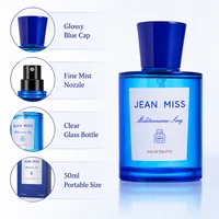 EDT Parfum Homme Femme Agrumes Océaniques 50ml Méditerranéen Longue Durée Eau de Toilette Fraîche Usage Quotidien Marque Parfumée 4