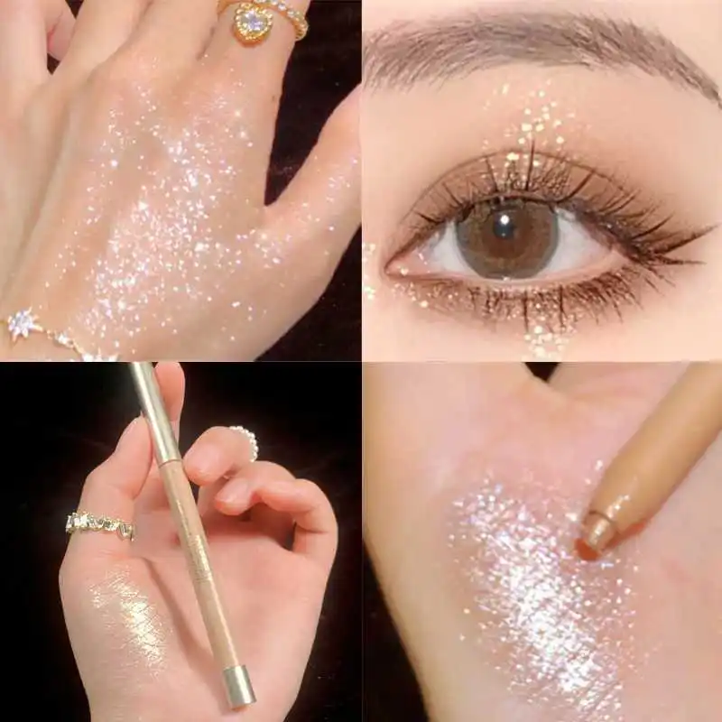 Glitter Eyeshadow Pen Pearlescent Matte Diamond Eyeliner Pen Waterproof