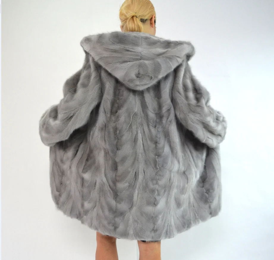 Fur Cape Plus Size Mink Fur Coat Womens Faux Fur Coat: Ladies Faux