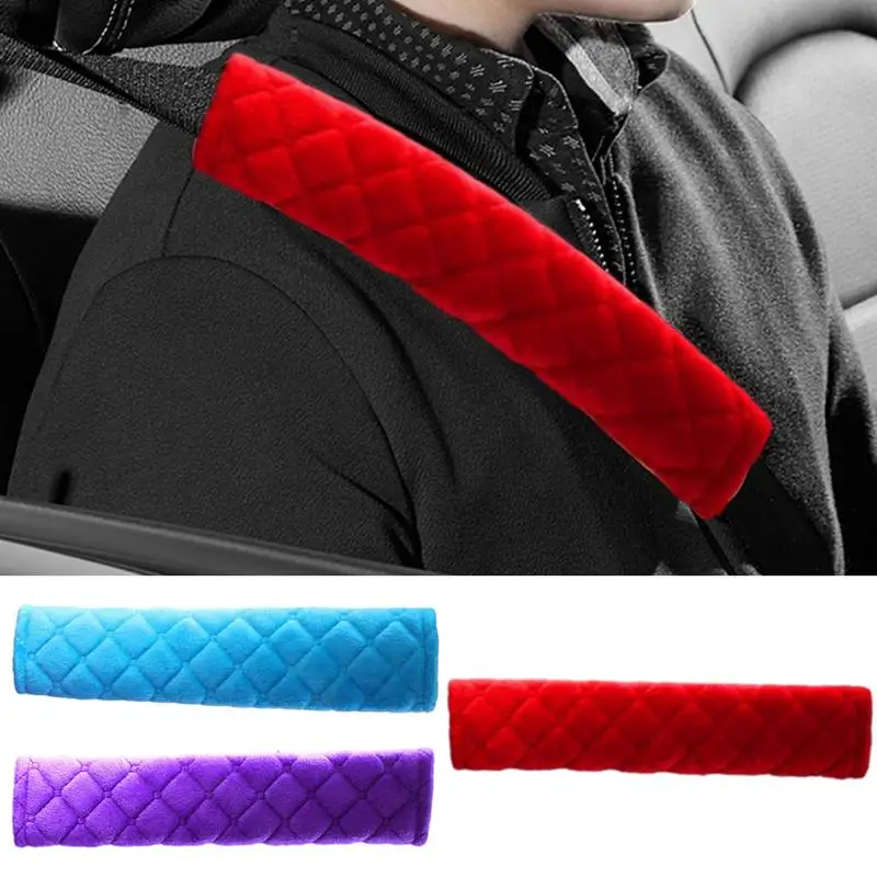 

Seat Belt Cover Pad Autos Seatbelt Cushion Shoulder Cover Automobiles Breathable Safety Belt Shoulder Padding Accessoires