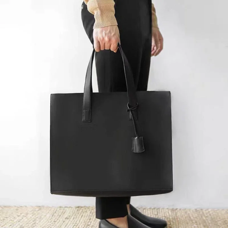 Vintage Laptop Bag for Women Suitcase Man Shoulder Bag Women's Luxury Genuine Leather Handbags Designer Luxury Bags Men Handbag