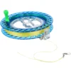 Large Bearing Abs Anti-fall Hollow Locking Ball Kite Wire Wheel 2pcs (20cm Crystal Purple + 400 Meters of Wire) Sports Tool 1