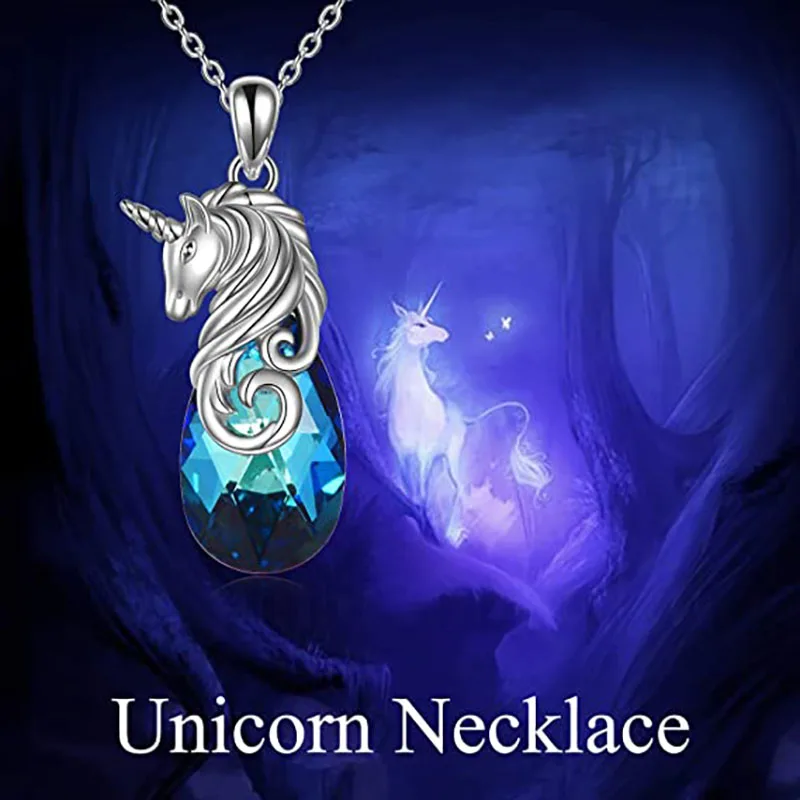 Unicorn Pendant Girls Jewelry Unicorn Pendant Necklace Gift Unicorn