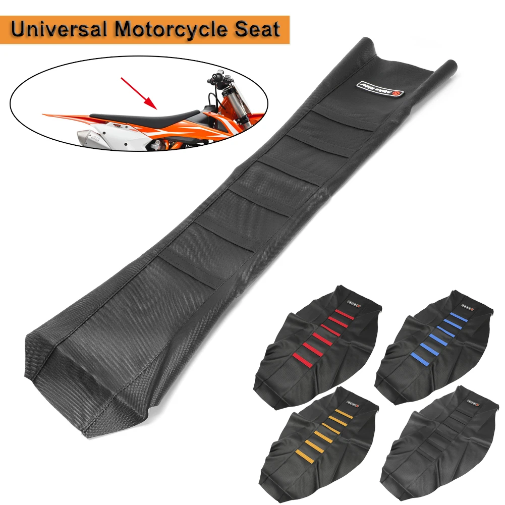Anti-slip Seat Cover For Yamaha YFZ 450R 2009 - 2020 Red Ribbed Gripper