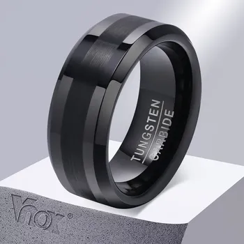 Anillo de Boda para Hombre en Carburo de Tungsteno (6mm) - Acabado Mate