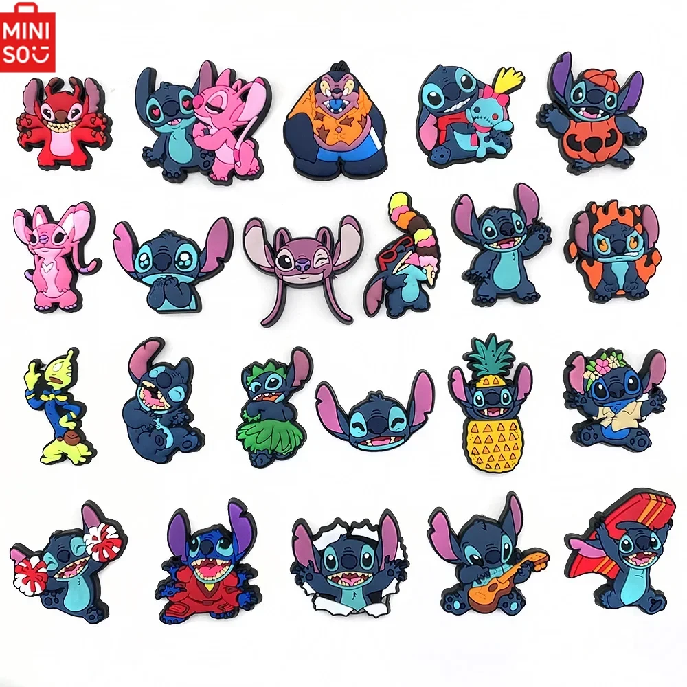 Shoe Charms 22pcs Stitch Collection For Clogs Bag Bubble Slides Sandals