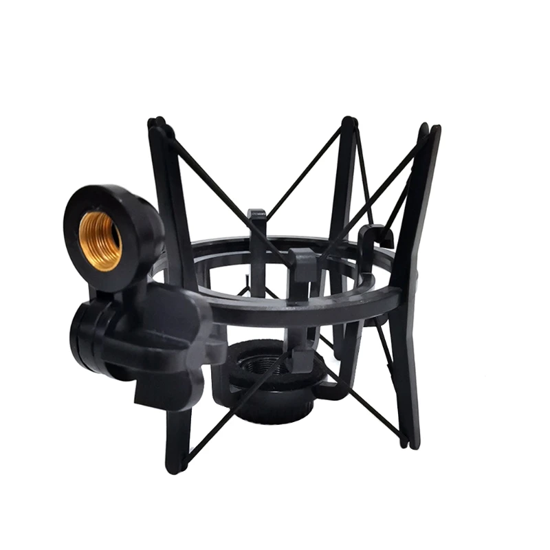 Universal Mic Microphone Shock Mount Adjustable Clip Holder Stand Recording Bracket Professional Accessories microphone shock mount