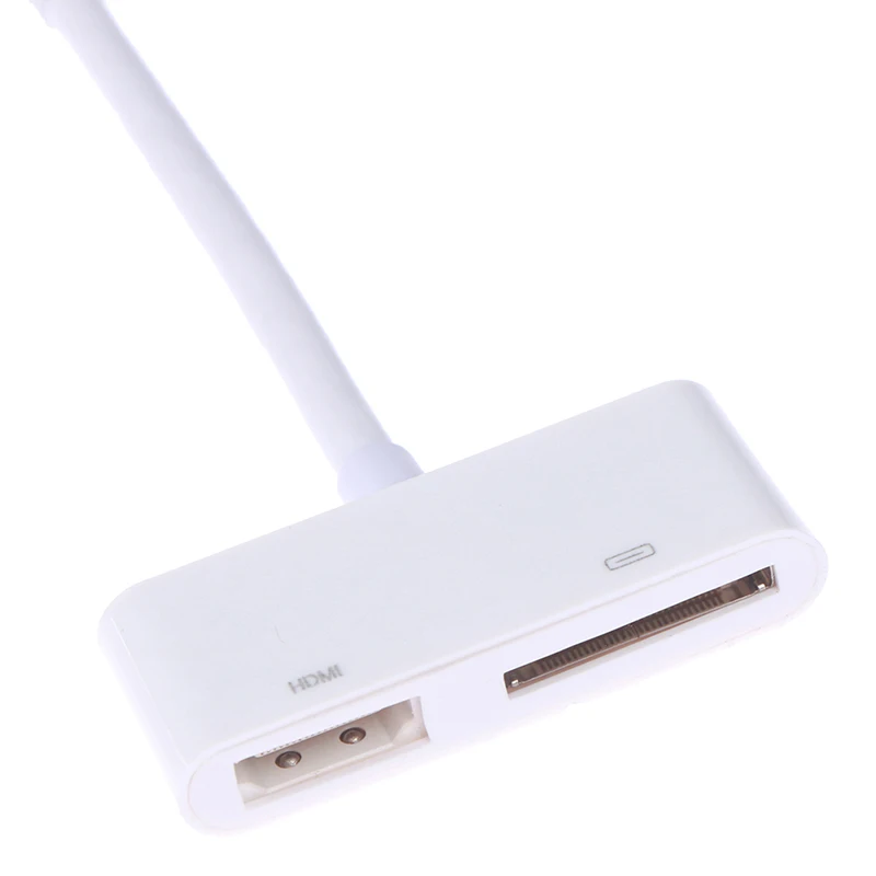 30 Pin Ke USB HD-MI HDTV TV Adaptor Converter Kabel untuk IPad