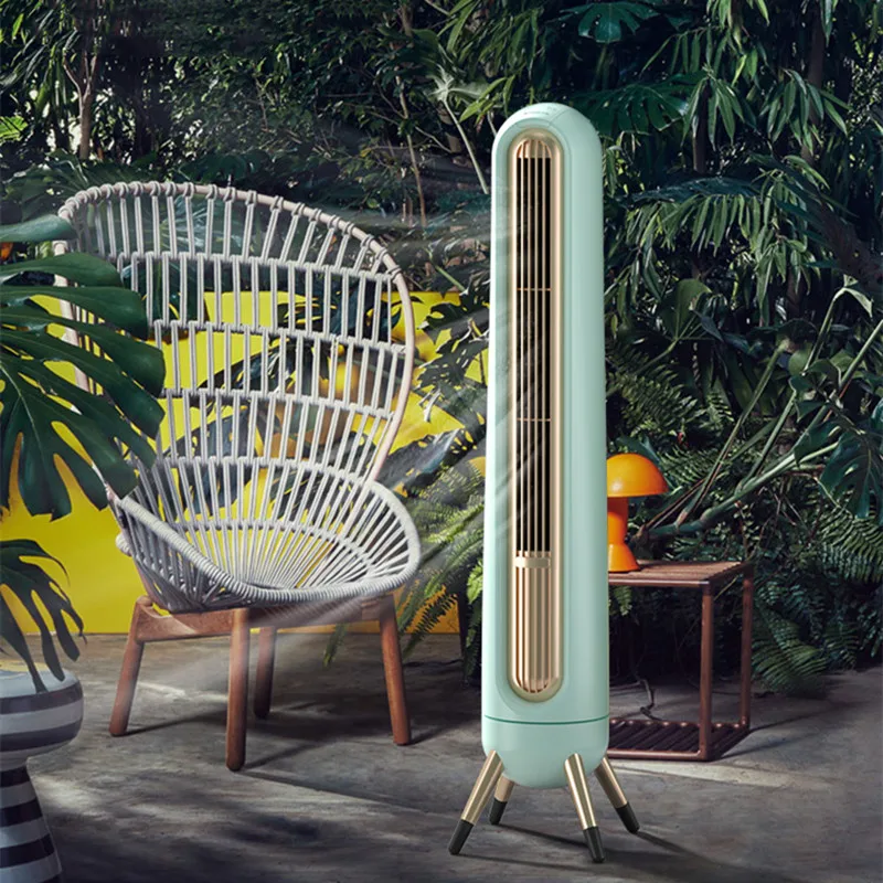 Electric Fan Tower Fan Household Large Air Volume Energy Saving Shaking