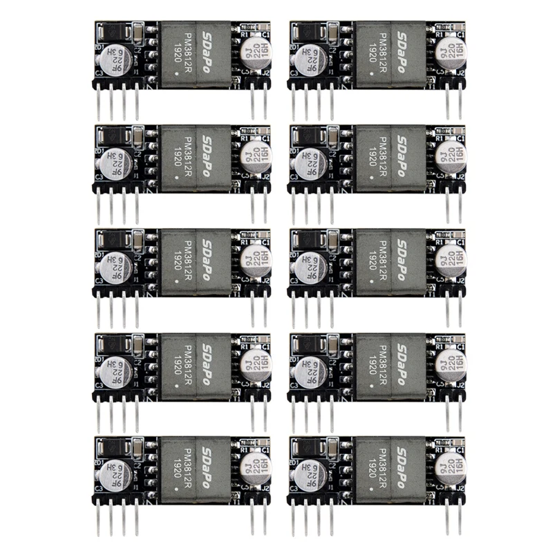 10x-sdapo-dp1435-встроенный-штырьковый-стандартный-48-в-небольшой-размер-поддерживает-100-м-гигабитный-Модуль-poe