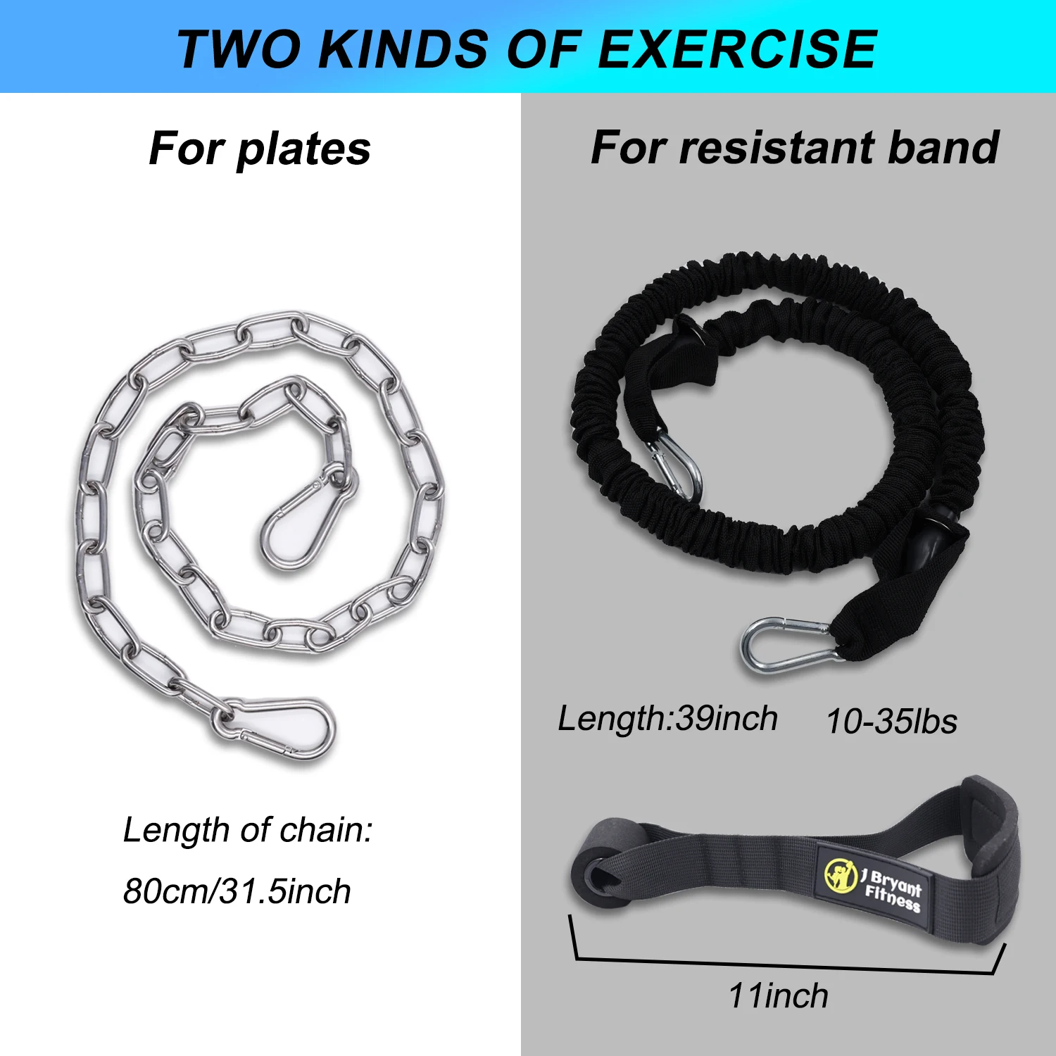 Neck Head Harness Weight Lifting Training with Resistance Bands, Door Anchor and Chain, Full Range Muscle Workout 5