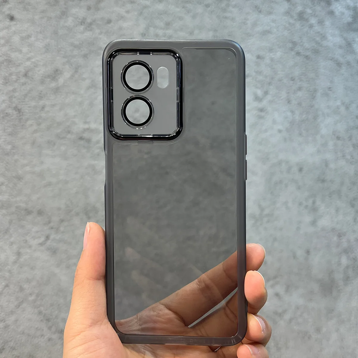 Enhanced Shockproof Translucent Soft TPU Phone Case with Camera Protection