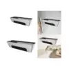 with Anti Slip Pad Mud Board Manual Tool Heavy Duty Leakproof Rustproof Nonslip Mud Pan Drywall Mud Pan for Woodworking DIY 3