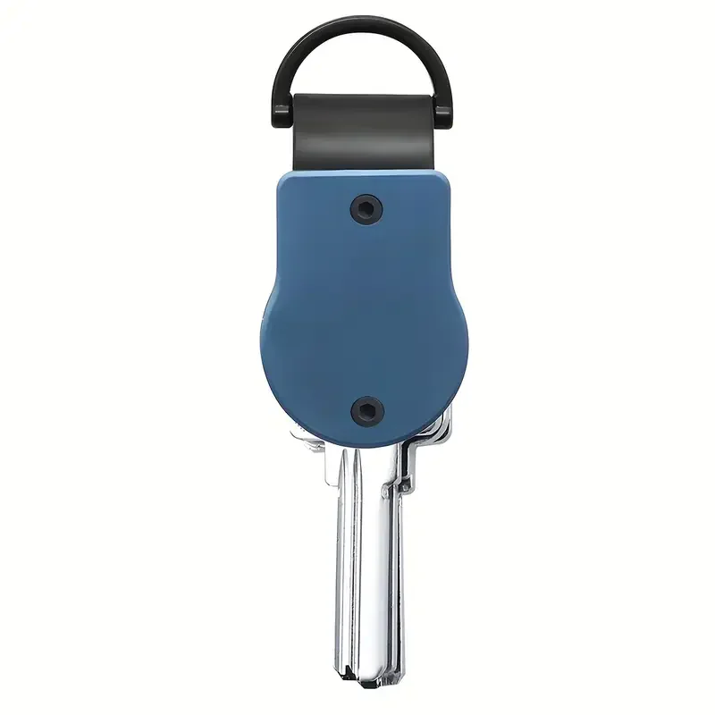 Sleek Compact Metal Key Organizer & Holder