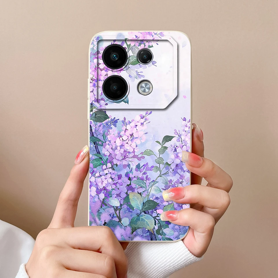 Blue Sky Moon Liquid Durable Shockproof Fall Prevention Senior Cover Case