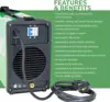 PowerTIG 185DV AC/DC TIG Stick Welder 110/220 Volt Inverter-Based Dual Voltage 185Amp with Pedal Package Green 5