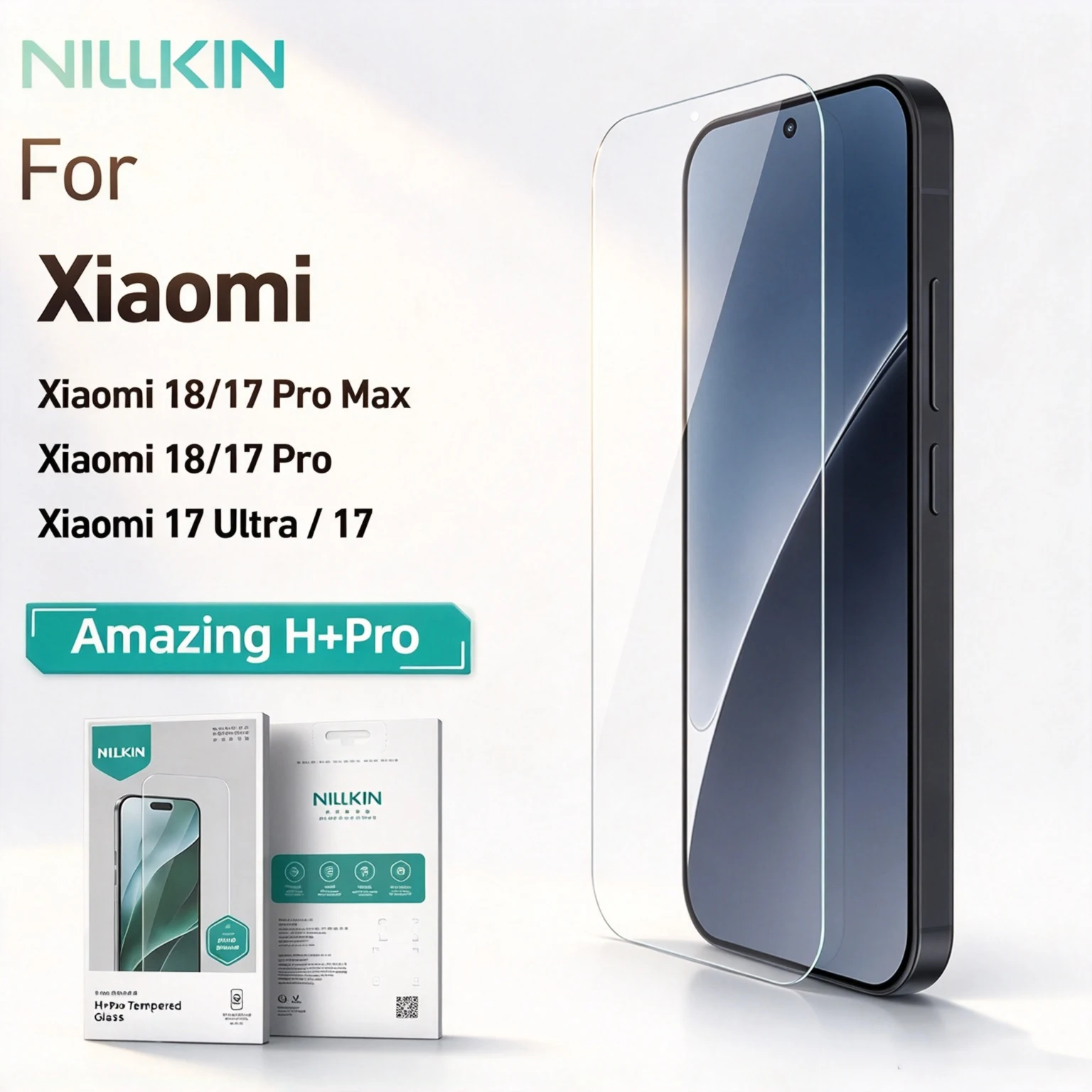 NILLKIN H+ Pro Series Tempered Glass Screen Protector - 9H Anti-Explosion HD Clarity