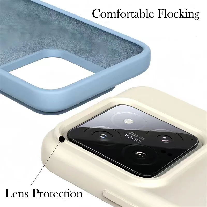 Premium Genuine Silicone Case with Soft Edges & Hard Back Cover