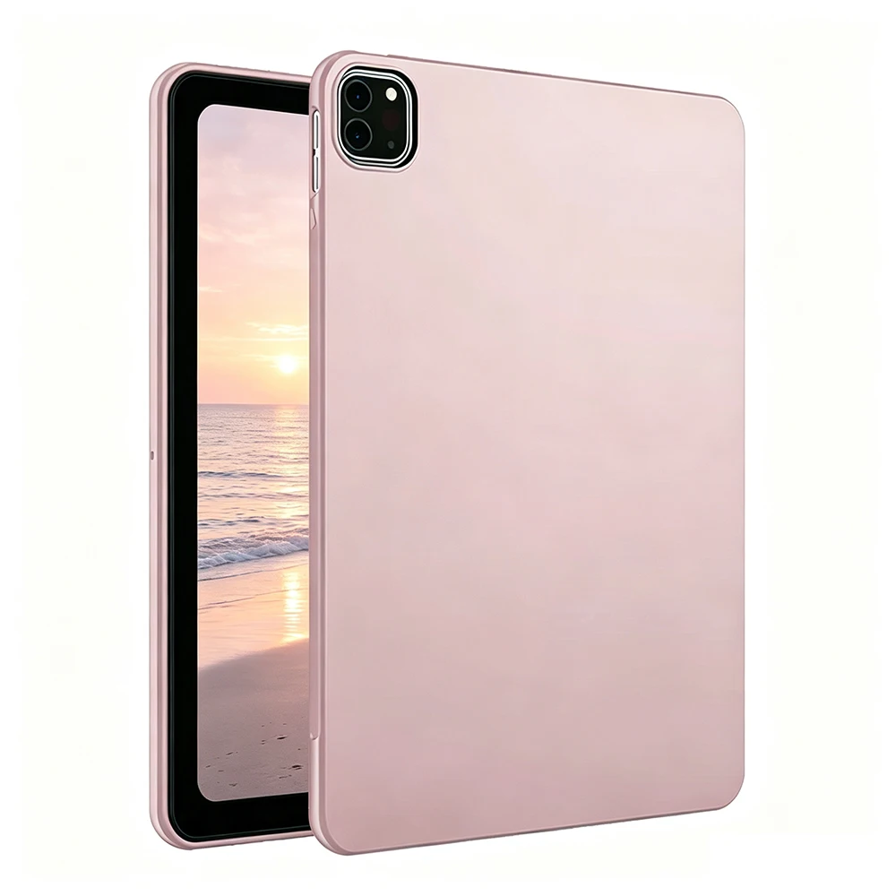 Premium Silicone Back Shell Tablet Case, Soft Protective Cover for 11-Inch and 10.9-Inch Tablets