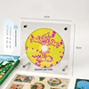 1PC Record Display Rack CD Picture Display Stand Card Holder Transparent Acrylic Photo Frame Household Album Bedroom Album Racks 4