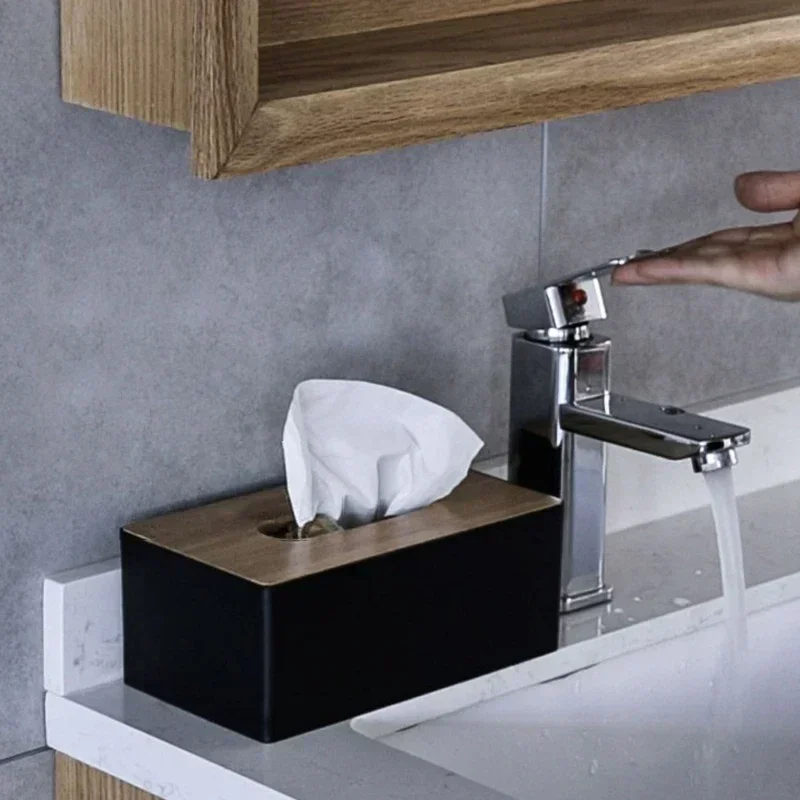 Tissue Dispenser 1pc Bamboo
