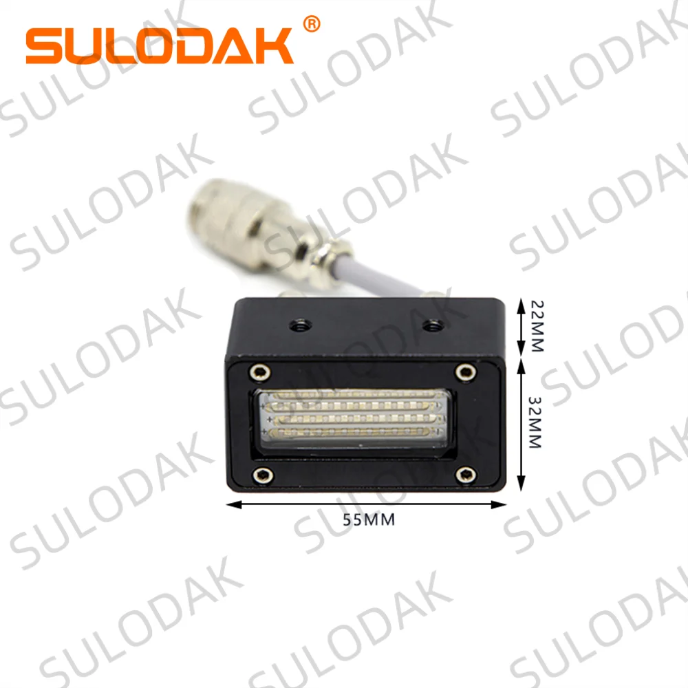 UV Flatbed Printer LED Light Oil Curing Lamp Epson Ricoh G5 G6 UV Led Curing Lamp Water Cooling Led Ultraviolet