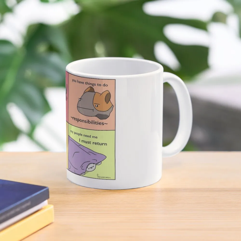 

Blanket Kingdom - Tiny Snek Comics Coffee Mug Coffe Mug Kawaii Cup Ceramic Cups Creative Cute Mug